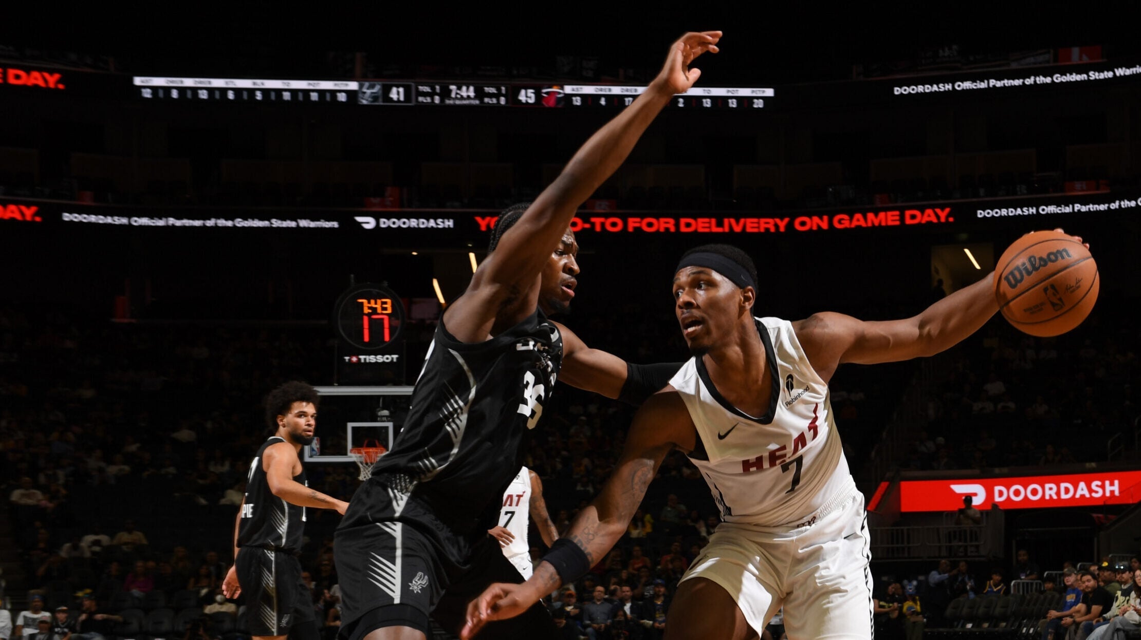 Heat Edge Spurs in California Classic Opener