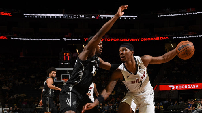 Heat Edge Spurs in California Classic Opener
