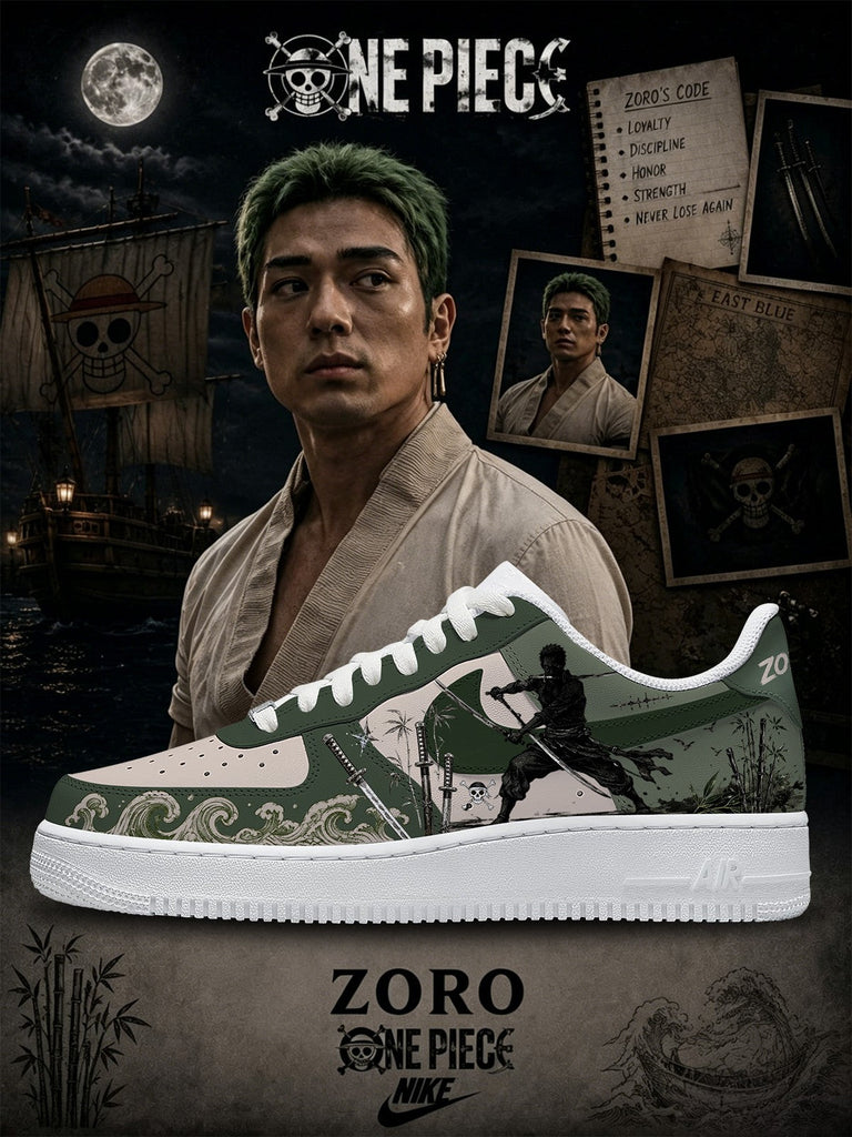 Zoro V.1 Custom Air-Style Sneakers