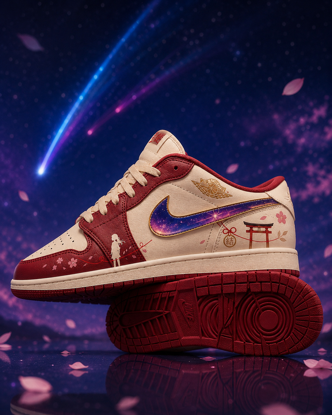 Mitsuha Miyamizu  V.2 Custom SB-Style Sneakers