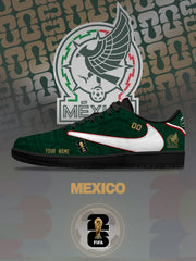 World Cup 2026 Mexico V.1 Custom TS Low Sneakers