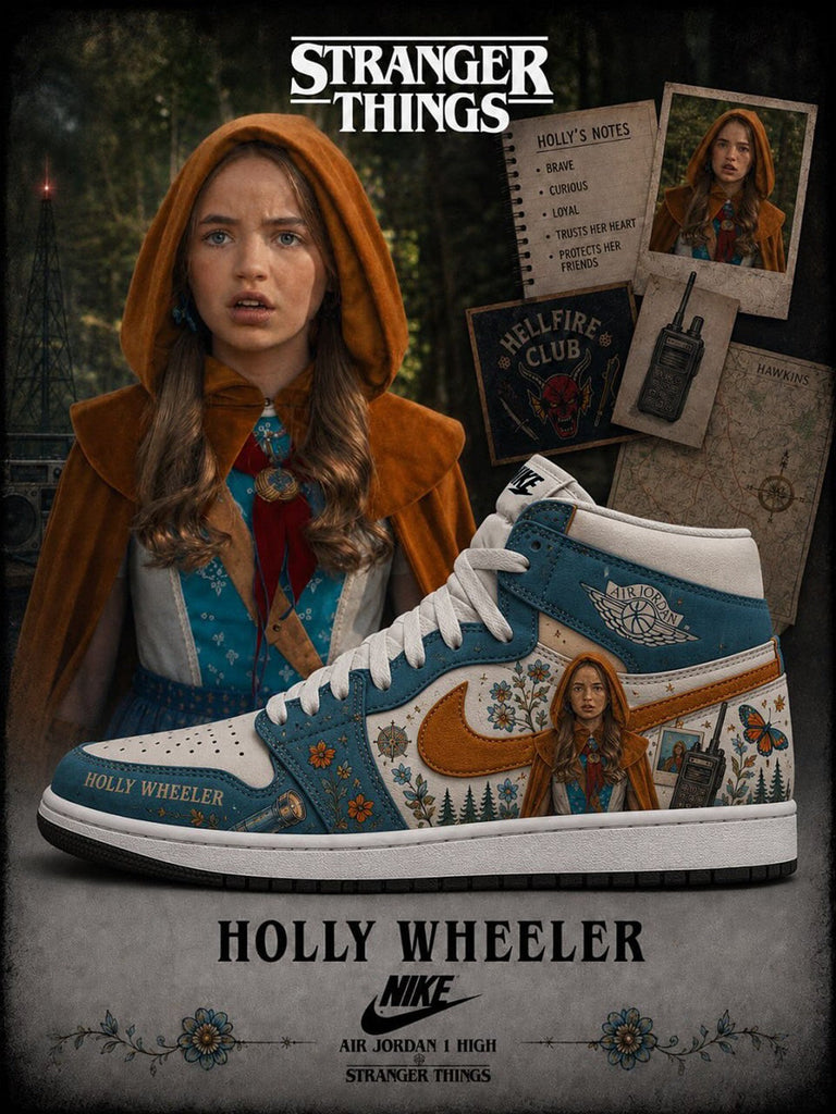 Holly Wheeler V.1 Custom High-Top Sneakers