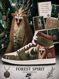 Forest Spirit V.1 Custom High-Top Sneakers