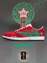 World Cup 2026 Morocco V.1 Custom TS Low Sneakers
