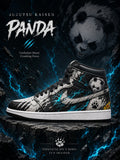 Panda V.2 Custom High-Top Sneakers