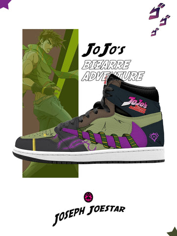 Joseph Joestar V.1 Custom TS High Sneakers