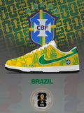 World Cup 2026 Brazil V.1 Custom SB-Style Sneakers