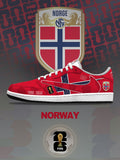 World Cup 2026 Norway V.1 Custom TS Low Sneakers