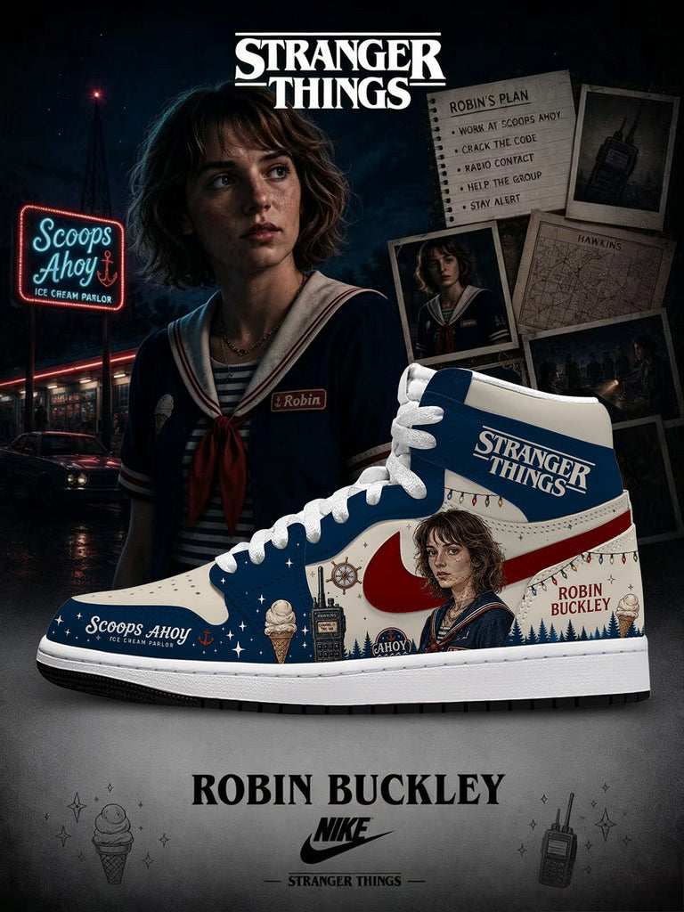 Robin Buckley V.1 Custom High-Top Sneakers