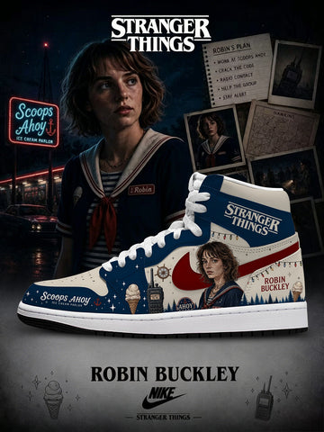 Robin Buckley V.1 Custom High-Top Sneakers