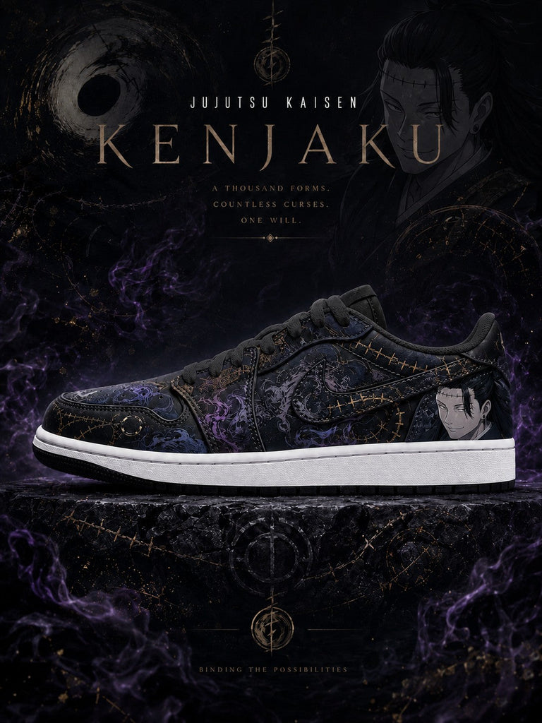Kenjaku V.1 Custom Low-Top Court Sneakers