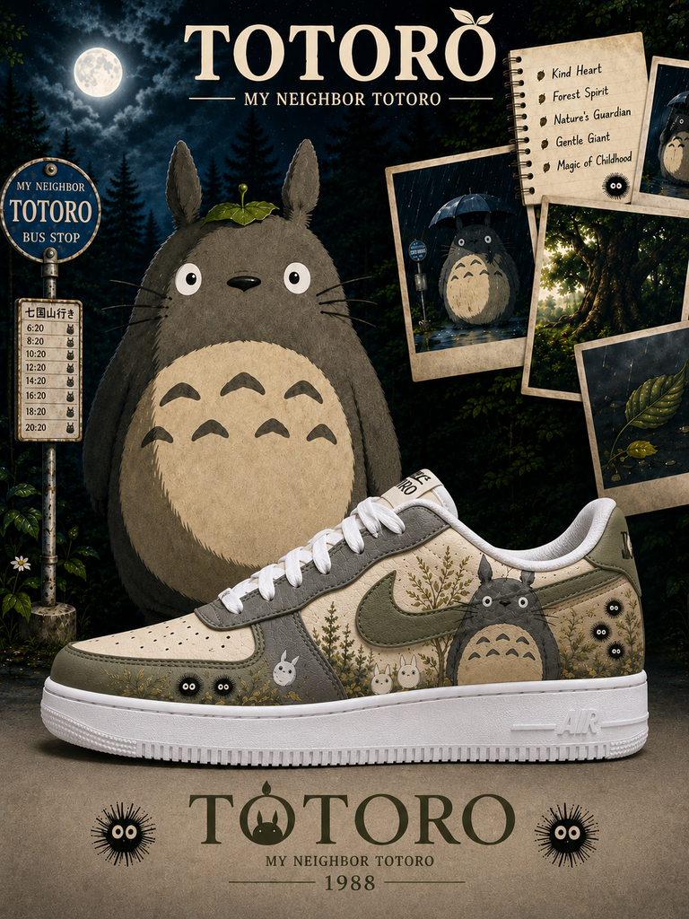 Totoro V.1 Custom Air-Style Sneakers
