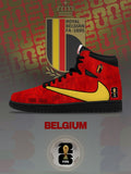 World Cup 2026 Belgium V.1 Custom TS High Sneakers