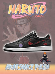 Akatsuki Pain V.1 Custom Low-Top Court Sneakers