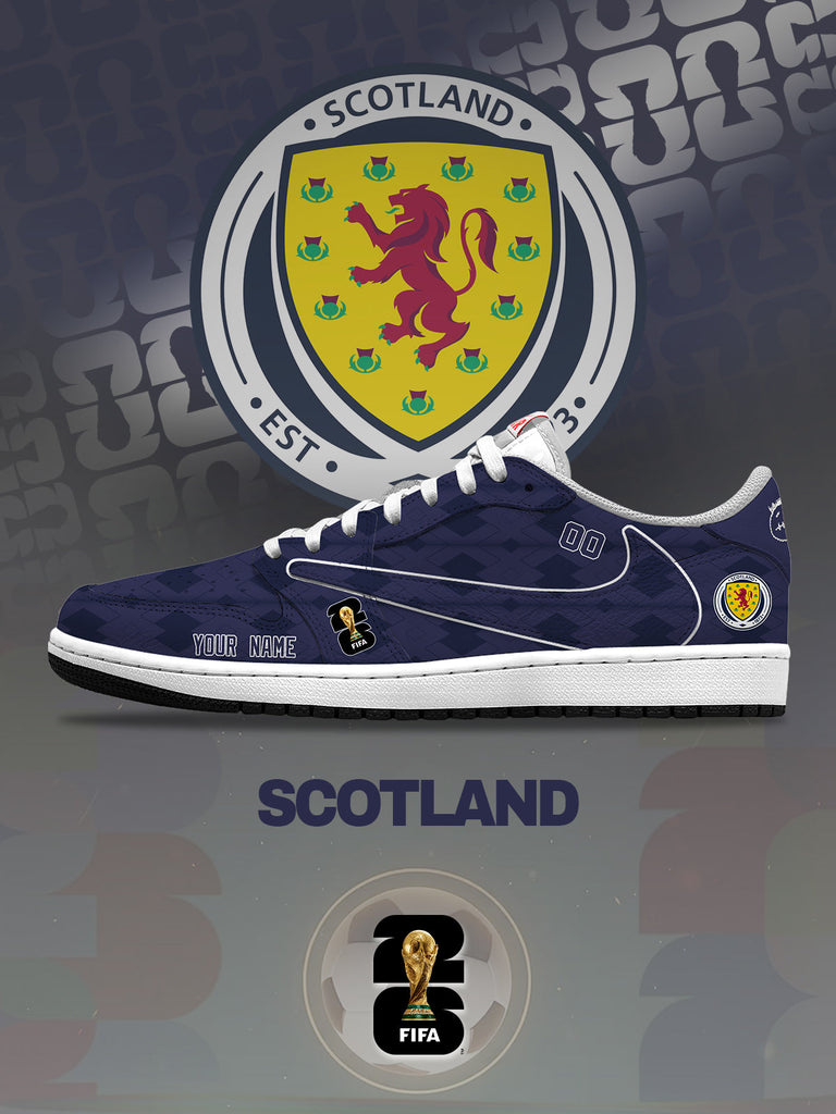 World Cup 2026 Scotland V.1 Custom TS Low Sneakers