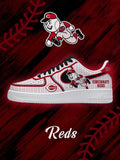 Cincinnati Baseball V.2 Custom Air-Style Sneakers