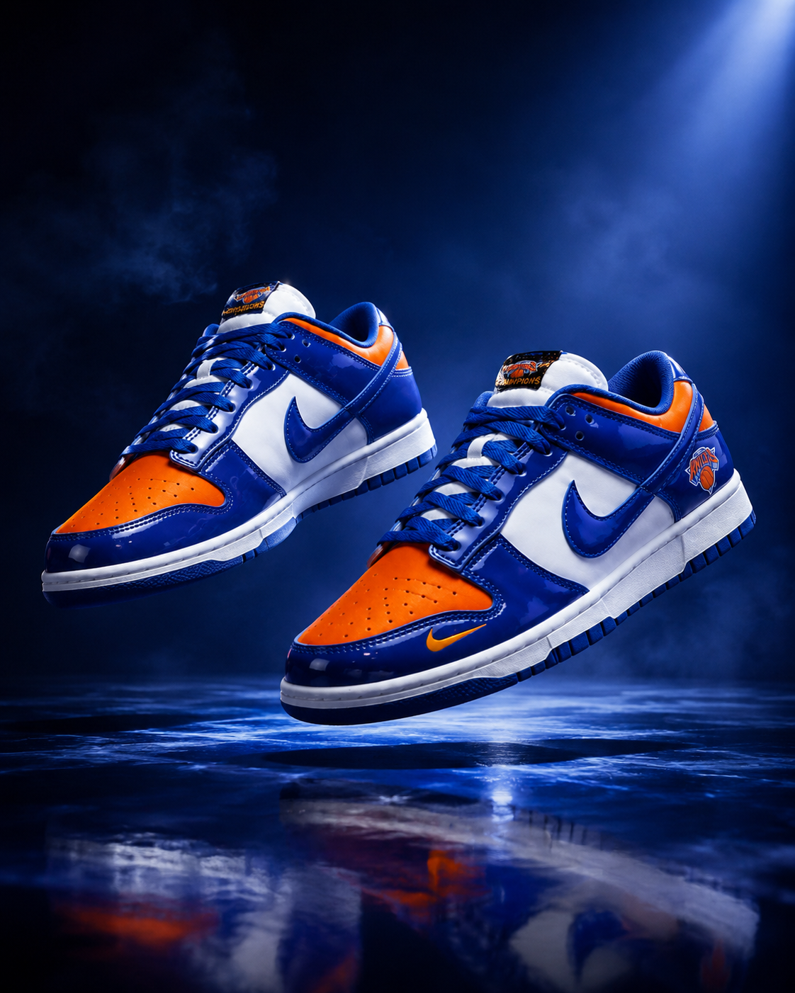 New York Knicks Championship🏆  Custom Dunk Lows Sneakers