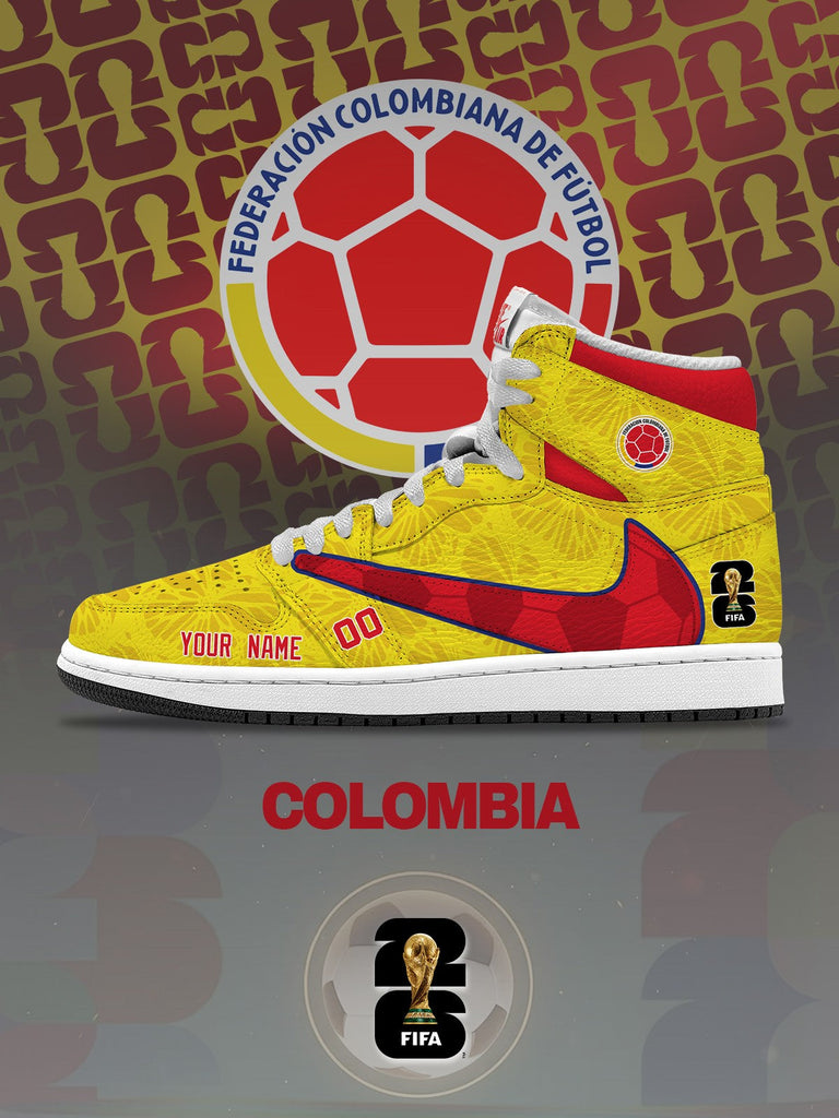 World Cup 2026 Colombia V.1 Custom TS High Sneakers