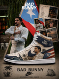 Bad Bunny V.4 Custom High-Top Sneakers