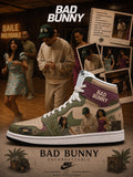 Bad Bunny V.5 Custom High-Top Sneakers