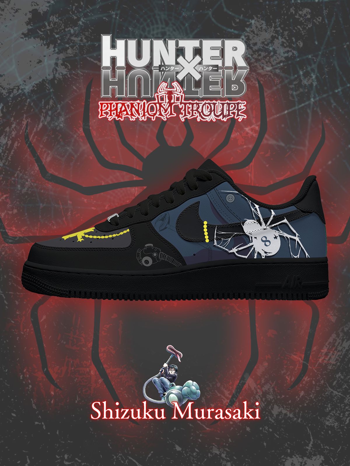 Shizuku Murasaki Custom Sneakers