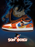 Son Goku V.1 Custom Low-Top Court Sneakers