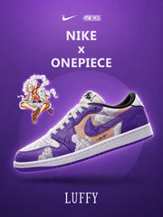 Monkey D. Luffy V.6 Custom Low-Top Court Sneakers
