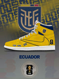 World Cup 2026 Ecuador V.1 Custom TS High Sneakers