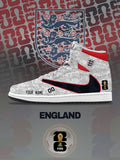 World Cup 2026 England V.1 Custom TS High Sneakers