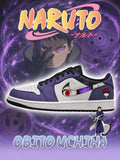Obito Uchiha V.1 Custom Low-Top Court Sneakers