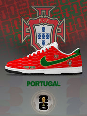 World Cup 2026 Portugal V.1 Custom SB-Style Sneakers