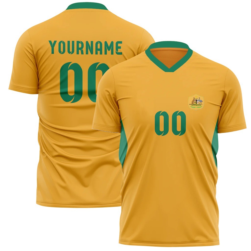 Custom Australia Style 2026 Soccer Jersey