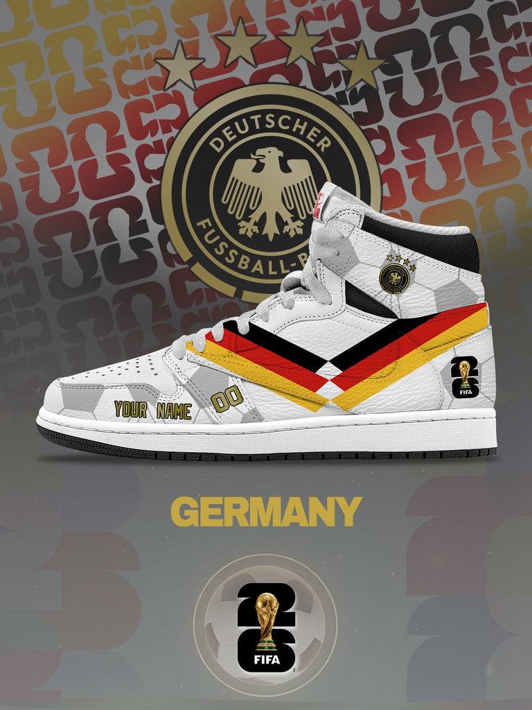 World Cup 2026 Germany V.1 Custom TS High Sneakers