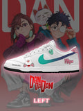 Okarun and Momo V.1 Custom Court-Low Sneakers