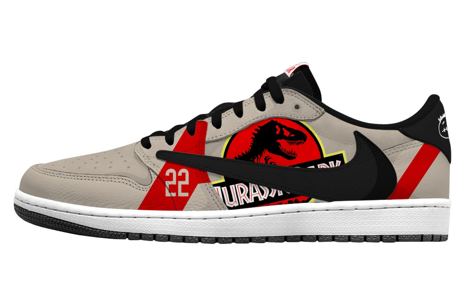 Jurassic Jeep V.1 Custom TS Low Sneakers