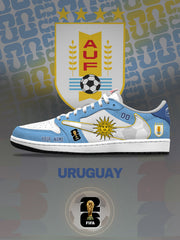 World Cup 2026 Uruguay V.1 Custom TS Low Sneakers