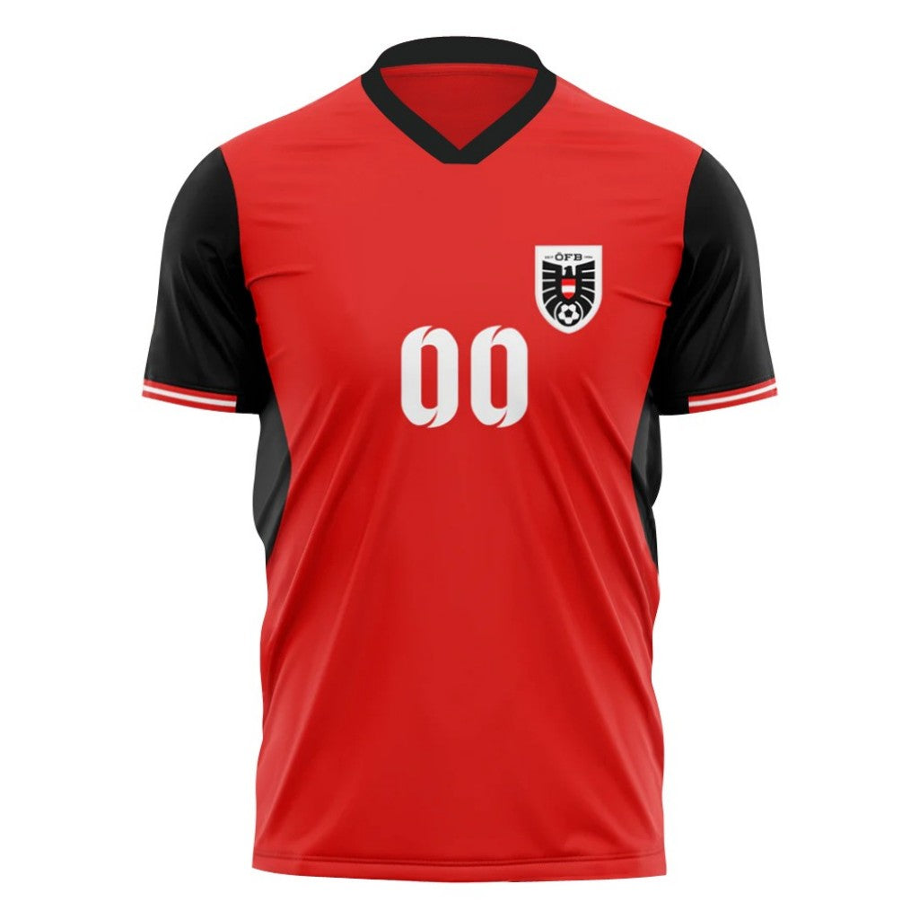 Custom Austria Style 2026 Soccer Jersey