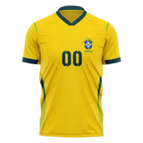 Custom Brazil Style 2026 Soccer Jersey
