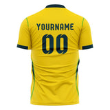Custom Brazil Style 2026 Soccer Jersey