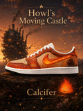 Calcifer V.2 Custom Low-Top Court Sneakers
