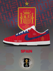 World Cup 2026 Spain V.1 Custom SB-Style Sneakers