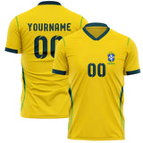 Custom Brazil Style 2026 Soccer Jersey