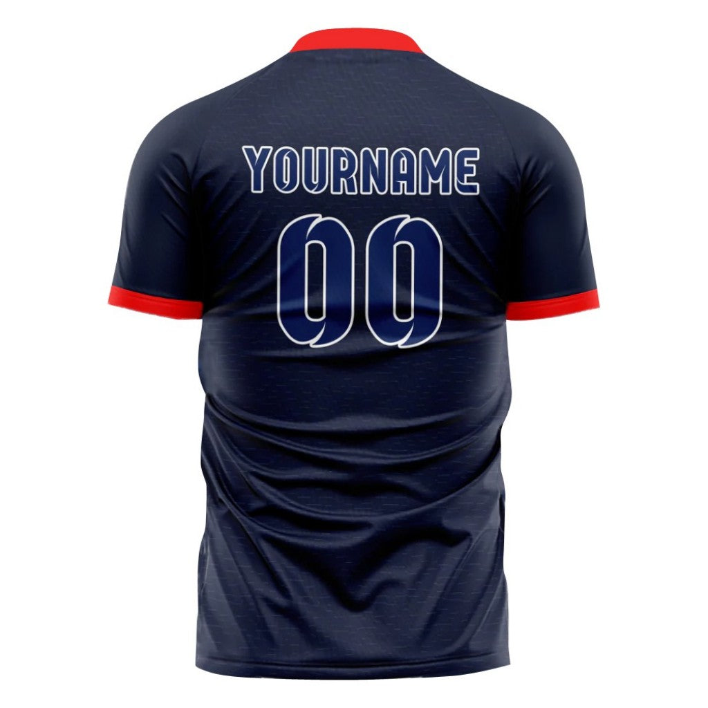 Custom Cape Verde Style 2026 Soccer Jersey