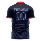 Custom Cape Verde Style 2026 Soccer Jersey