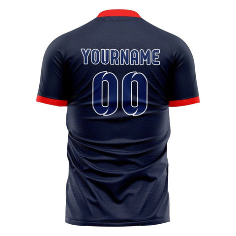 Custom Cape Verde Style 2026 Soccer Jersey