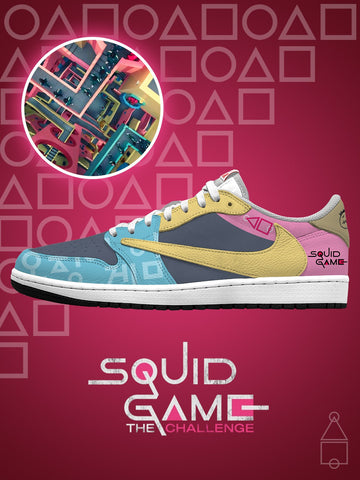 Crazy Stairs V.1 Custom TS Low Sneakers