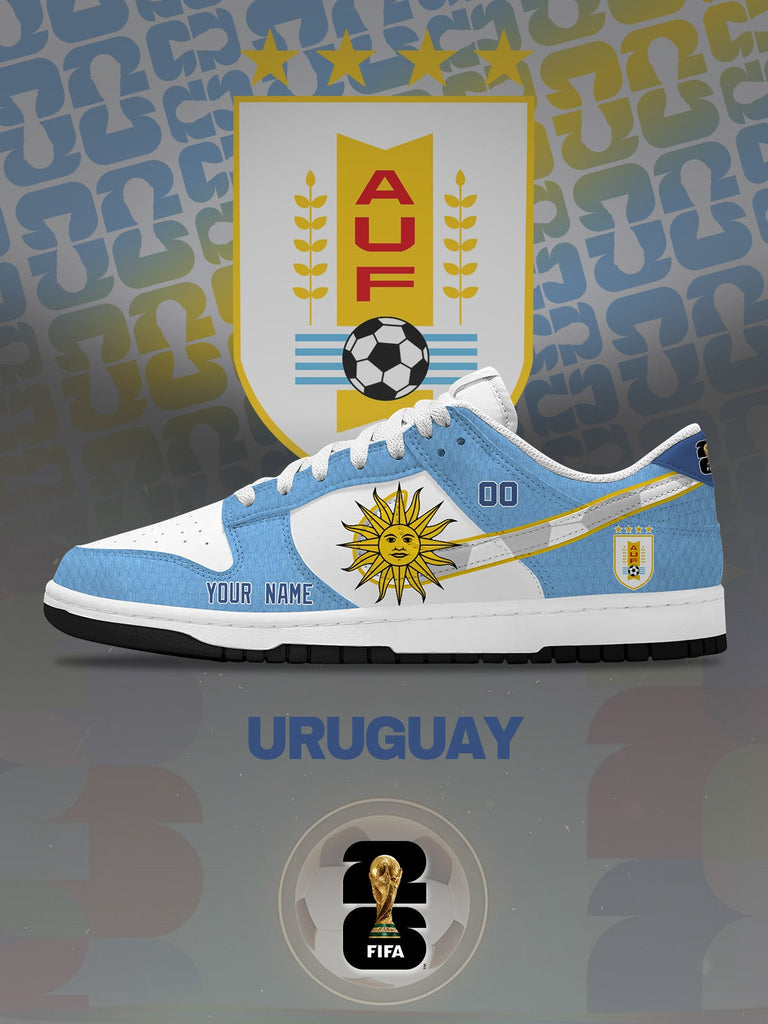 World Cup 2026 Uruguay V.1 Custom SB-Style Sneakers