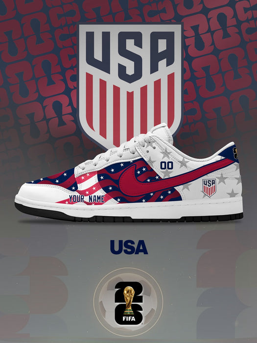 World Cup 2026 USA V.1 Custom SB-Style Sneakers