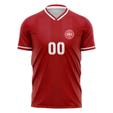 Custom Denmark Style 2026 Soccer Jersey