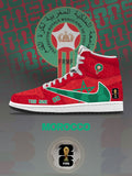 World Cup 2026 Morocco V.1 Custom TS High Sneakers